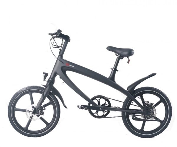 Gun Metal Grey E-Bike with Built-in Speakers & Bluetooth - Image 3
