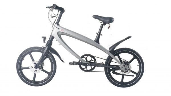 Gun Metal Grey E-Bike with Built-in Speakers & Bluetooth - Image 4