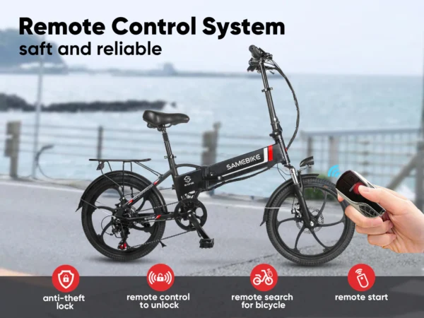 Samebike-20LVXD30 Folding Electric Bike - Image 11